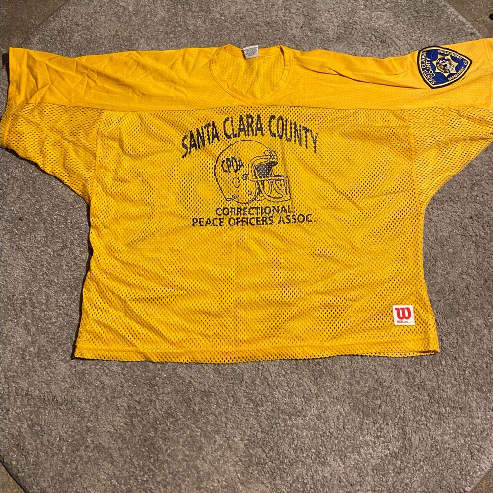 Wilson Yellow Mesh Jersey